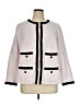 Talbots Tweed Black Ivory Jacket Size 14 - photo 1
