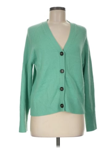 Pure Collection Wool Cardigan (view 1)