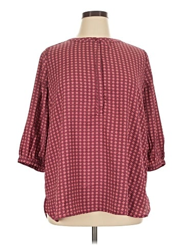 Woman Within 3/4 Sleeve Blouse (view 1)