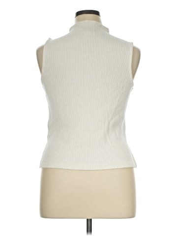 Madewell Side-Slit Mockneck Tank (view 2)