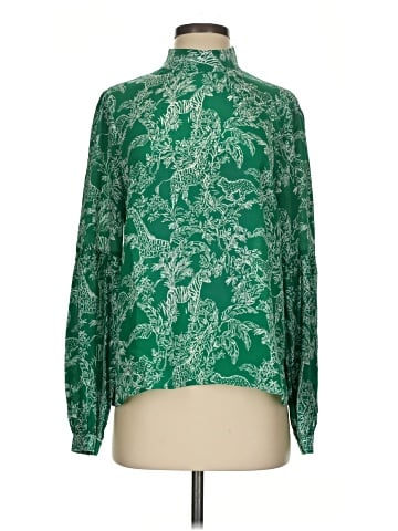 Lilly Pulitzer Long Sleeve Silk Top (view 1)