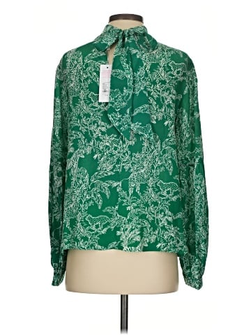 Lilly Pulitzer Long Sleeve Silk Top (view 2)
