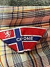 Assorted Brands Plaid Tan Long Sleeve Button-Down Shirt Size 14 - photo 3