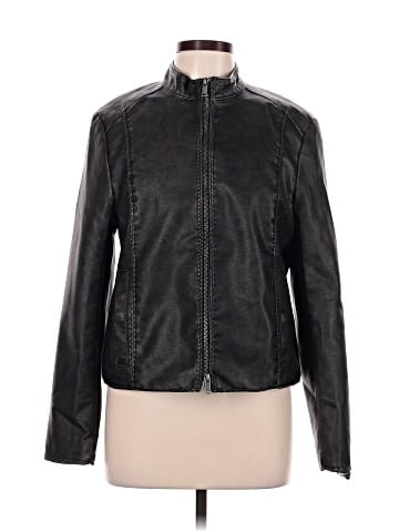 Abercrombie & Fitch Faux Leather Jacket (view 1)