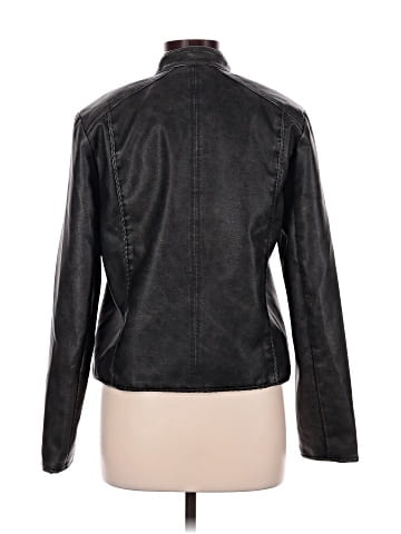 Abercrombie & Fitch Faux Leather Jacket (view 2)