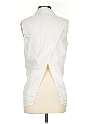DKNY Sleeveless Button-Down Shirt (view 2)