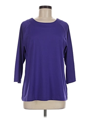Susan Graver 3/4 Sleeve Top (view 1)