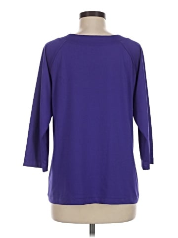 Susan Graver 3/4 Sleeve Top (view 2)