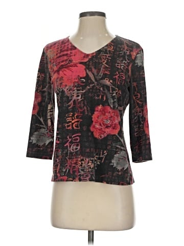 Additions by Chico's 3/4 Sleeve T-Shirt (view 1)