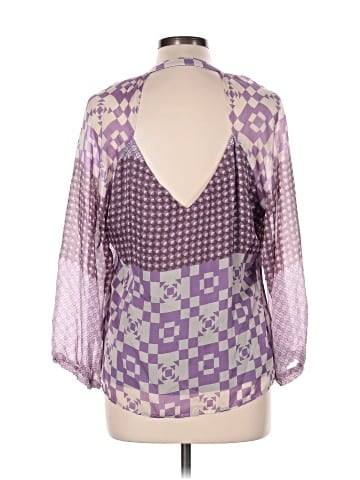 Babakul 3/4 Sleeve Silk Top (view 2)