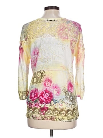 leo & ugo 3/4 Sleeve Blouse (view 2)
