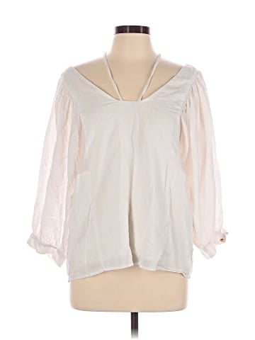 Akemi + Kin 3/4 Sleeve Blouse (view 1)