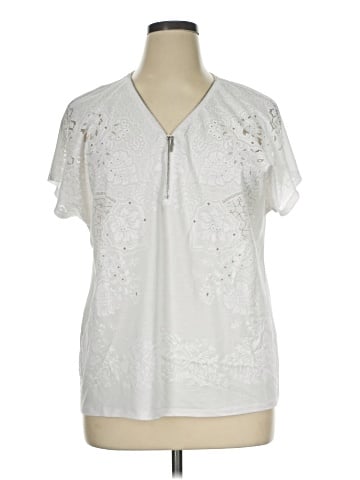 Chico's Short Sleeve Blouse (view 1)
