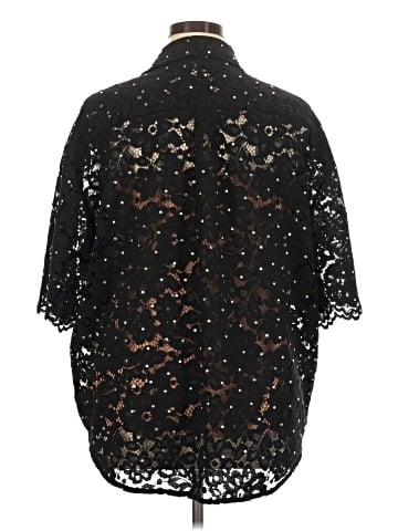 MICHAEL Michael Kors Short Sleeve Blouse (view 2)