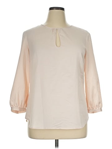 Ann Taylor 3/4 Sleeve T-Shirt (view 1)