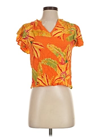 Haute Hippie Short Sleeve Blouse (view 1)
