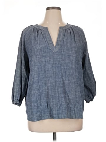 Ann Taylor Factory 3/4 Sleeve Blouse (view 1)