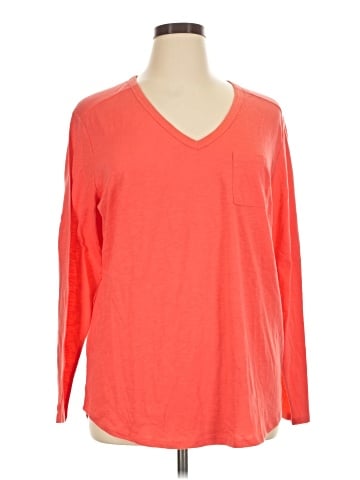 a.n.a. A New Approach 3/4 Sleeve T-Shirt (view 1)