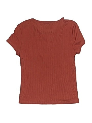 Amy Byer Short Sleeve Henley (view 2)