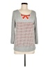 Hinge Houndstooth Gray Pullover Sweater Size M - photo 1