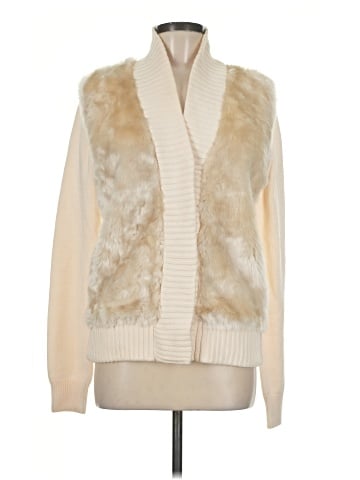 Calvin Klein Faux Fur Vest (view 1)