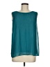 Max Studio 100% Polyester Teal Sleeveless Blouse Size M - photo 1