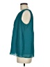 Max Studio 100% Polyester Teal Sleeveless Blouse Size M - photo 5