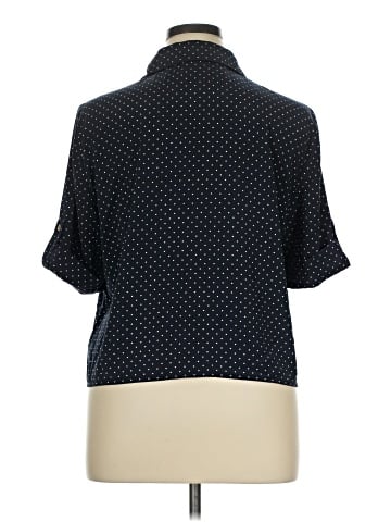 MICHAEL Michael Kors Short Sleeve Blouse (view 2)