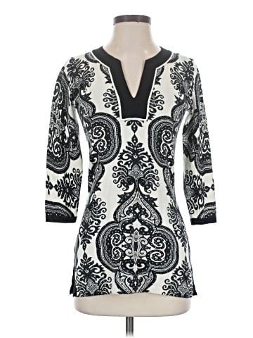 J. McLaughlin 3/4 Sleeve Top (view 1)