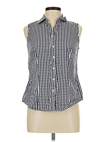 Charter Club Sleeveless Button-Down Shirt (view 1)