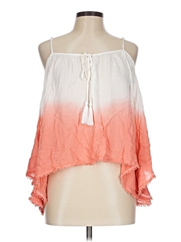 En Creme Sleeveless Blouse (view 1)