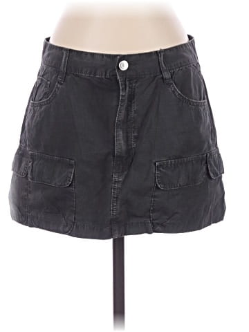 Zara Denim Skirt (view 1)