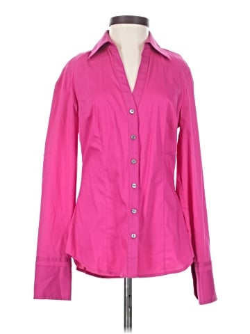 Express Design Studio Long Sleeve Blouse (view 1)