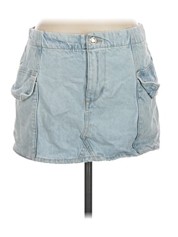 Zara Denim Skirt (view 1)