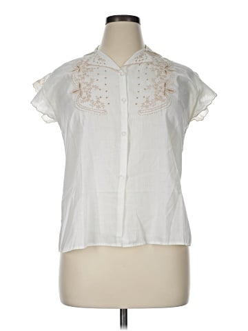Unbranded Short Sleeve Blouse (view 1)