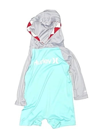 Hurley Long Sleeve Onesie (view 1)