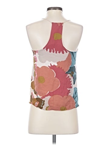 Tibi Sleeveless Silk Top (view 2)
