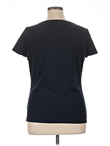 Lafayette 148 New York Short Sleeve T-Shirt (view 2)