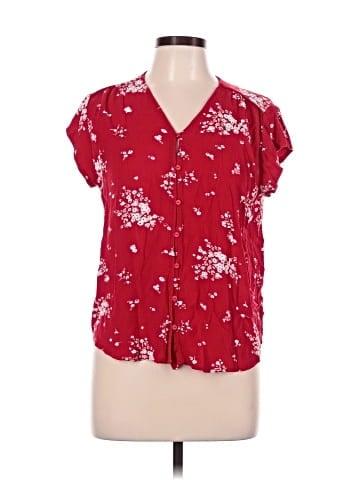 Liz Claiborne Short Sleeve Blouse (view 1)