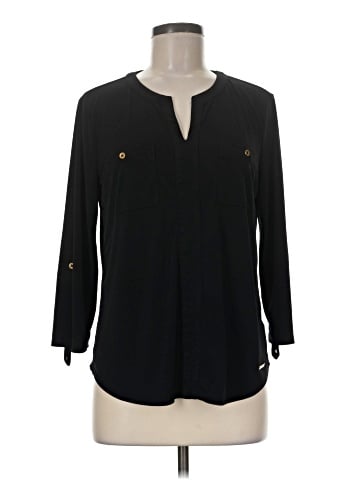 Ellen Tracy Long Sleeve Blouse (view 1)