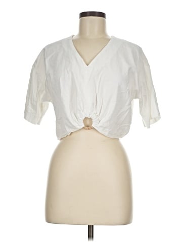 Topshop Short Sleeve Blouse (view 1)