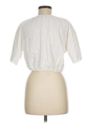 Topshop Short Sleeve Blouse (view 2)