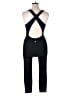 Fabletics Solid Black Jumpsuit Size XL - photo 2