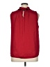 Talbots 100% Polyester Red Sleeveless Blouse Size XL - photo 2