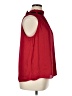 Talbots 100% Polyester Red Sleeveless Blouse Size XL - photo 4