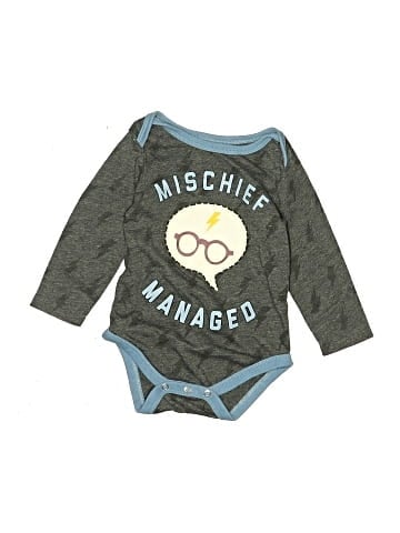 Harry Potter Long Sleeve Onesie (view 1)