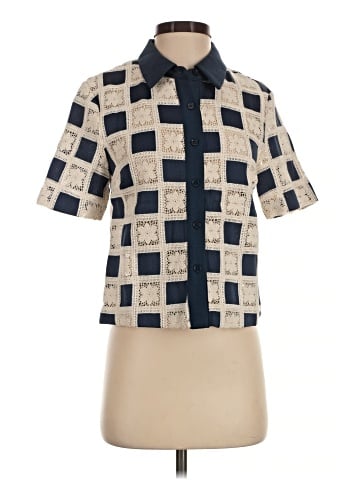 English Factory Short Sleeve Blouse (view 1)