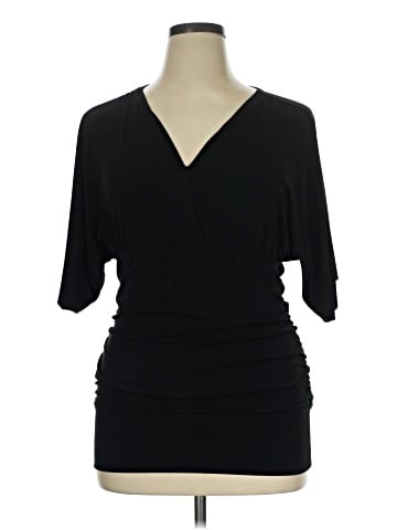 BCBGMAXAZRIA 3/4 Sleeve Top (view 1)