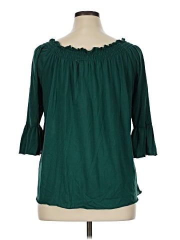 New Directions 3/4 Sleeve Blouse (view 2)