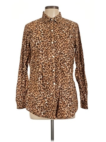 J. McLaughlin Long Sleeve Button-Down Shirt (view 1)